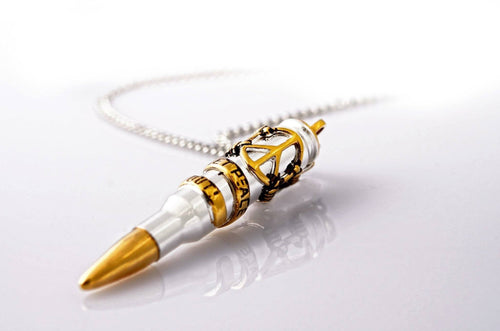 Signature Let Peace Out - Gold & Silver Plated - Domino effect jewelry